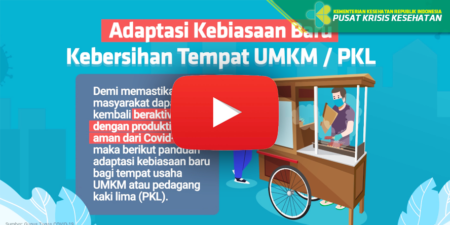 Adaptasi Kebiasaan Baru Kebersihan di UMKM dan PKL