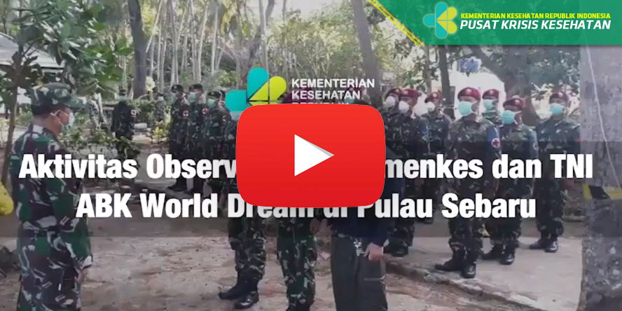 Aktivitas Observasi Tim Kemenkes dan TNI di Pulau Sebaru